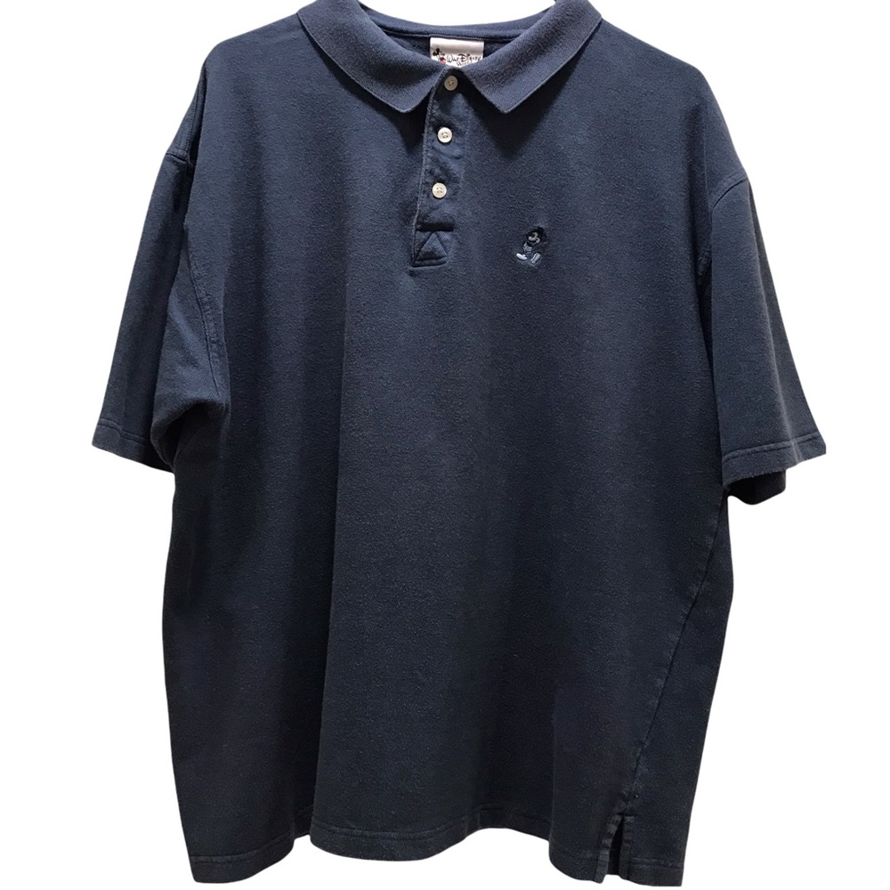 Walt Disney polo XL men Mickey Mouse Faded Golf Athleisure Embroidered